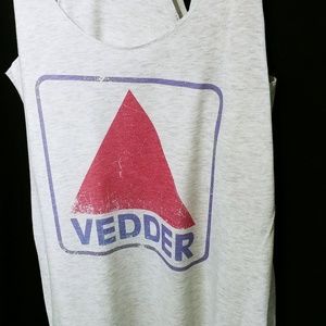Pearl Jam Vedder Fenway Citgo ladies racer back Red Sox tank